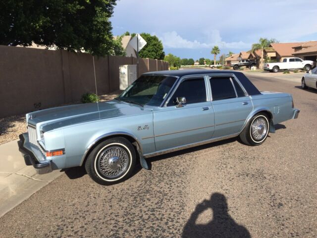 1986 Light blue Chrysler Other Sedan
