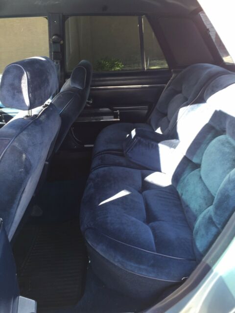 1986 Light blue Chrysler Other Sedan