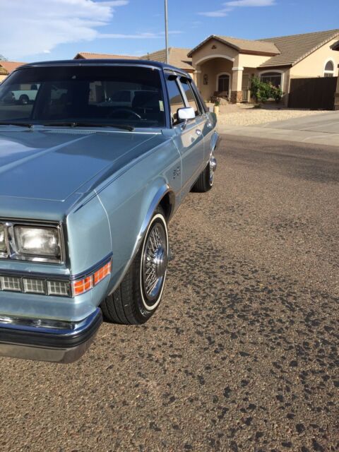 1986 Light blue Chrysler Other Sedan