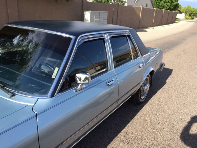 1986 Light blue Chrysler Other Sedan