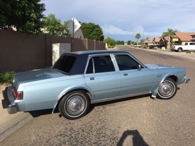 1986 Light blue Chrysler Other Sedan