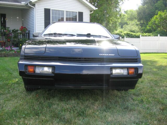 1986 Black Chrysler Conquest Coupe