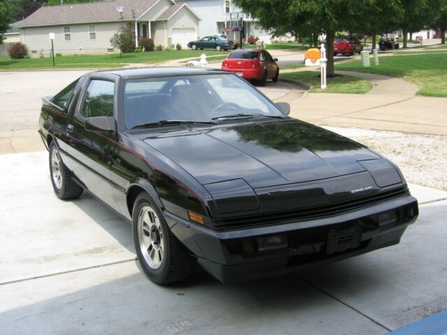 1986 Black Chrysler Conquest Coupe