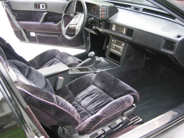 1986 Black Chrysler Conquest Coupe