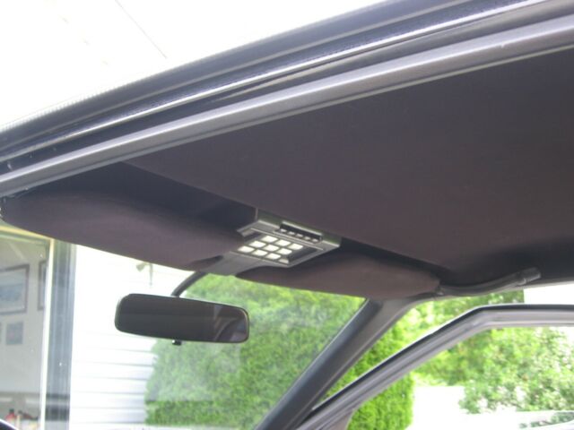 1986 Black Chrysler Conquest Coupe