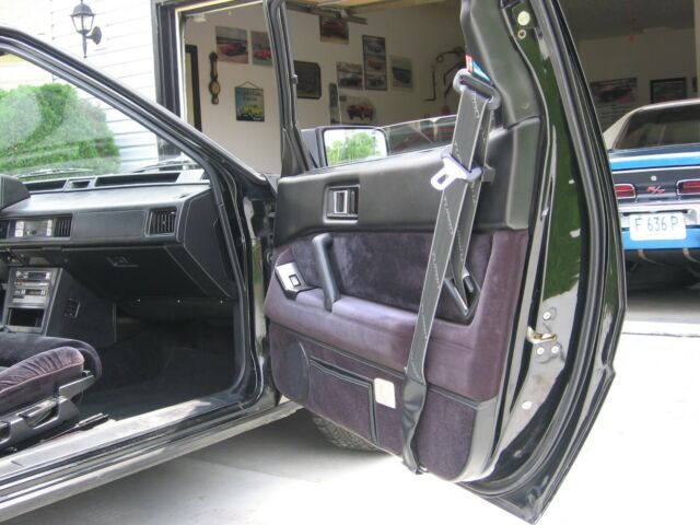 1986 Black Chrysler Conquest Coupe