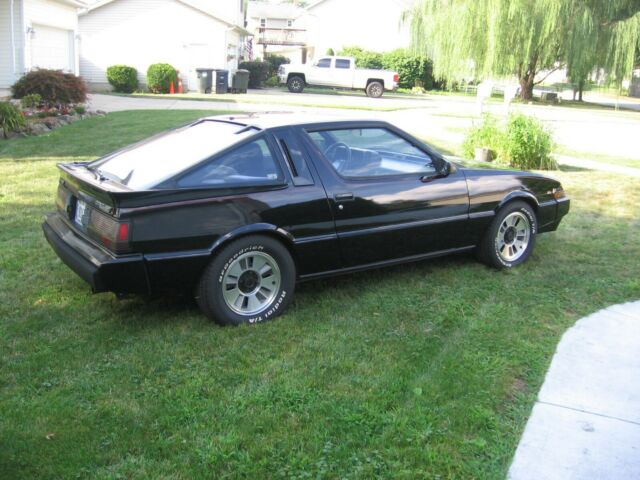 1986 Black Chrysler Conquest Coupe