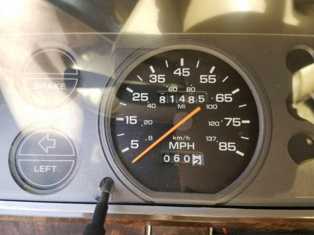 1986 Yellow Chrysler Town & Country Wagon