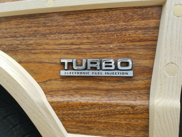 1986 Yellow Chrysler Town & Country Wagon