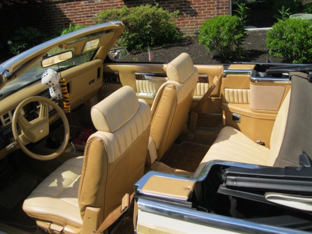 1986 White Chrysler LeBaron Convertible