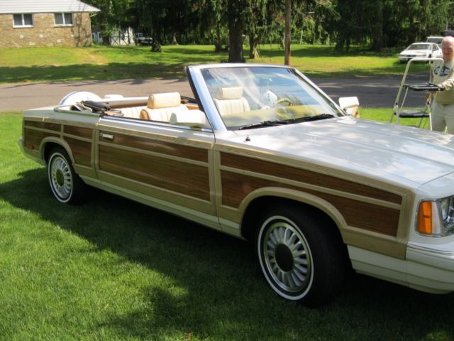 1986 White Chrysler LeBaron Convertible
