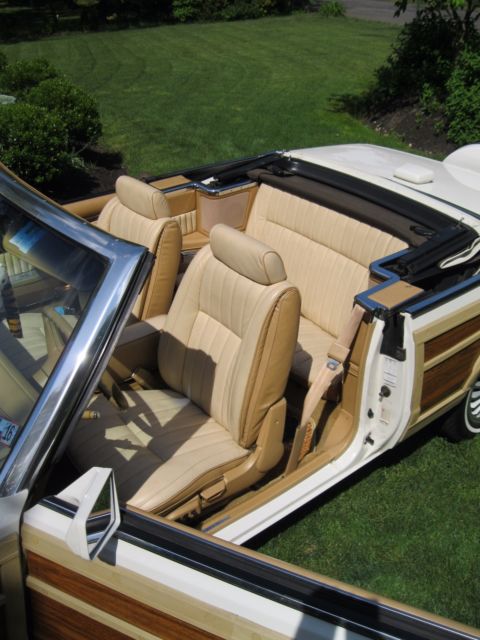 1986 White Chrysler LeBaron Convertible