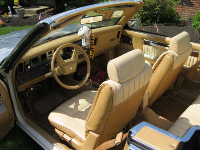 1986 White Chrysler LeBaron Convertible