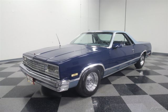 1986 Blue Chevrolet El Camino