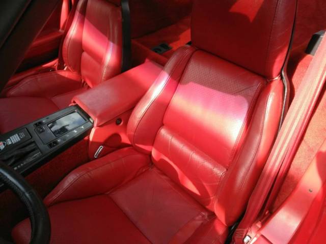 1986 Red Chevrolet Corvette Coupe