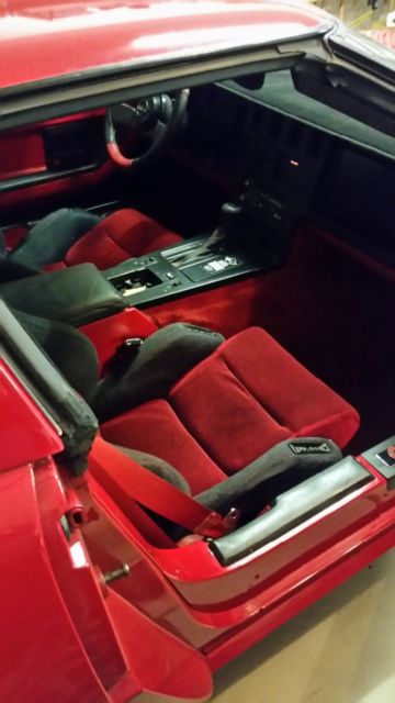 1986 Red Chevrolet Corvette Coupe