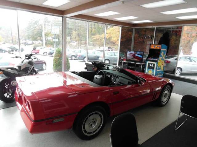 1986 Red Chevrolet Corvette