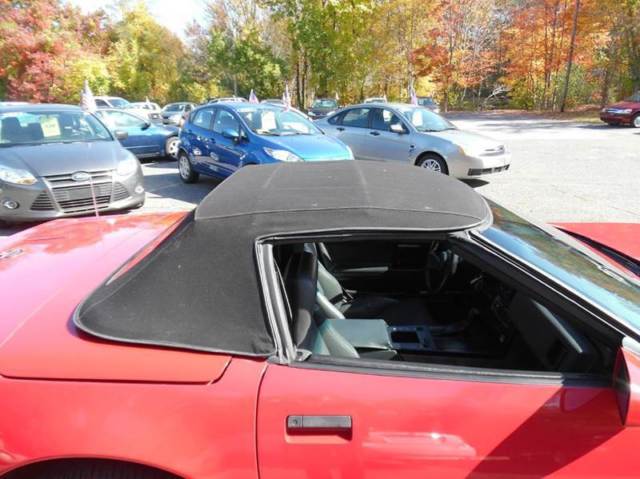 1986 Red Chevrolet Corvette