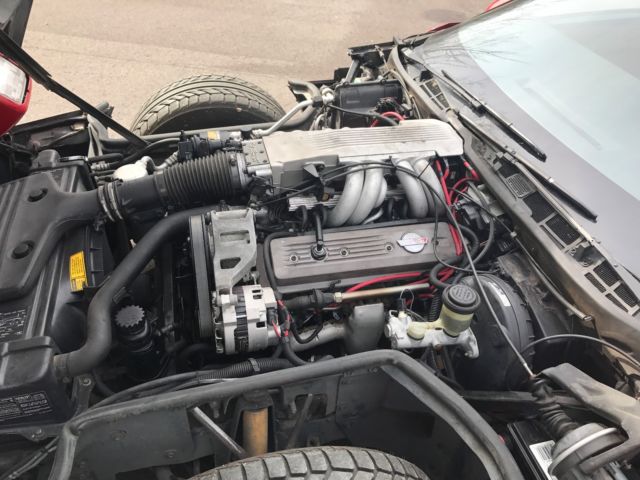 1986 Red Chevrolet Corvette Coupe