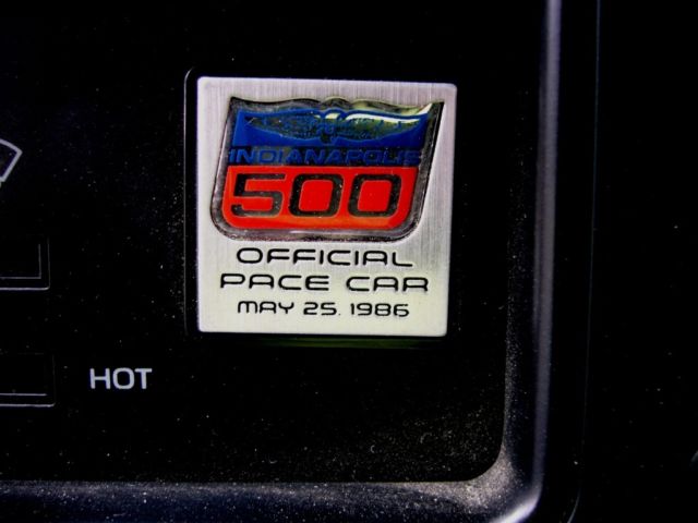 1986 Red Chevrolet Corvette CONVERTIBLE