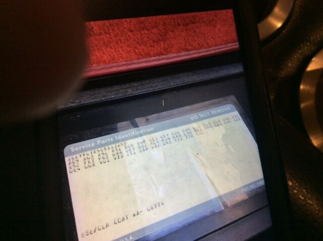 1986 Red Chevrolet Corvette Coupe