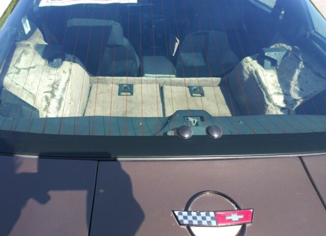 1986 Brown Chevrolet Corvette Coupe