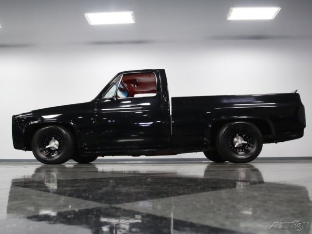 1986 Black Chevrolet C10