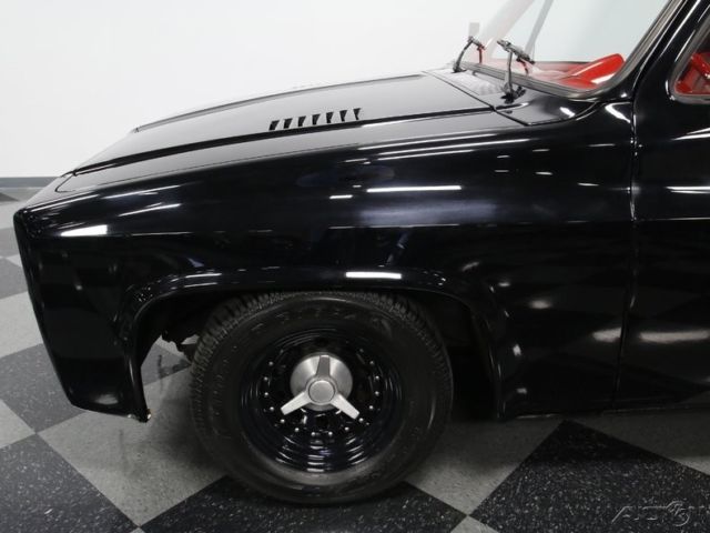 1986 Black Chevrolet C10