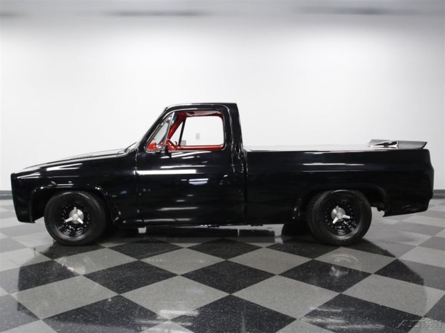 1986 Black Chevrolet C10