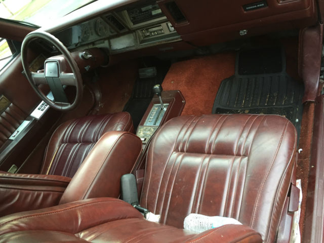 1986 Burgundy Chrysler LeBaron Convertible