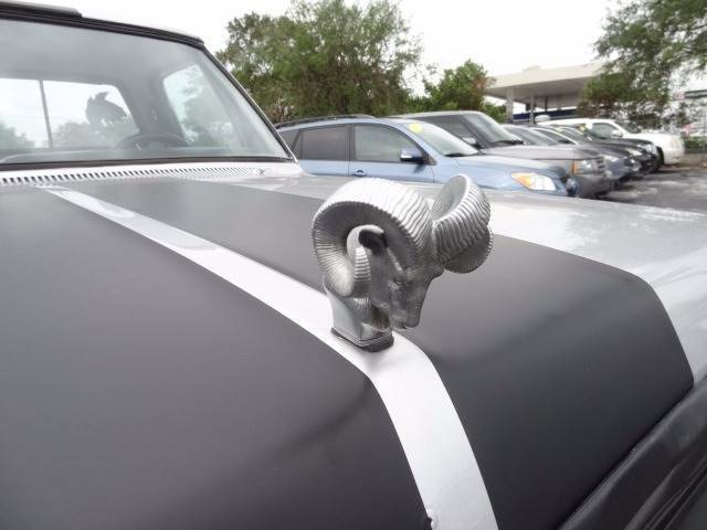 1986 Silver Dodge Ram 1500 Pickup Truck