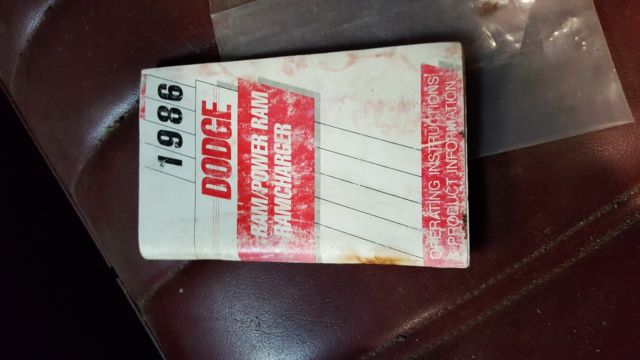 1986 Red Dodge Ram 2500 Standard Cab Pickup