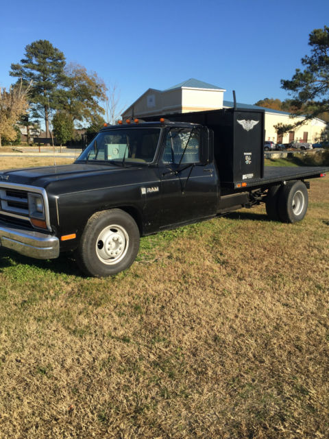 1986 Black Dodge Other Pickups Cab & Chassis