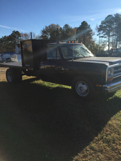 1986 Black Dodge Other Pickups Cab & Chassis