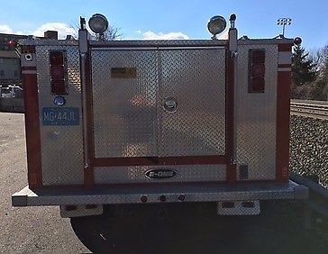 1986 Red Ford F-550 Light Rescue/Utility Truck