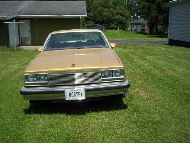 1986 GOLD AND BROWN Chevrolet El Camino CAR/PU