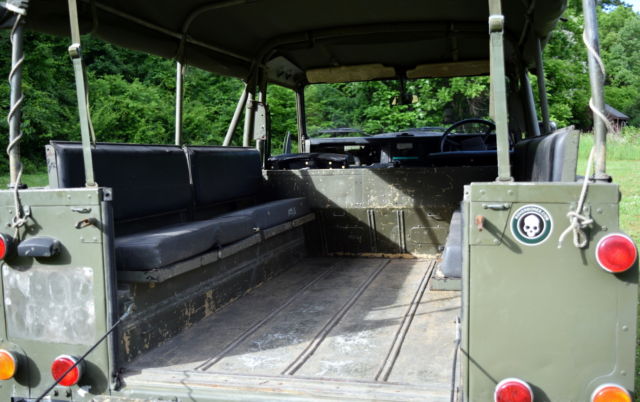 1986 Green Land Rover Defender Convertible
