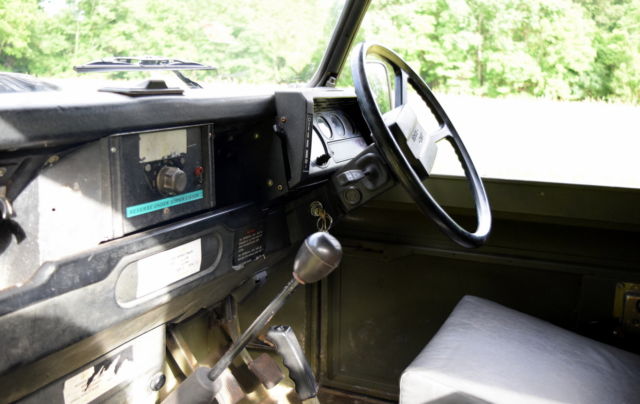 1986 Green Land Rover Defender Convertible