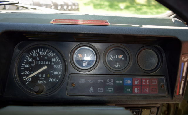 1986 Green Land Rover Defender Convertible