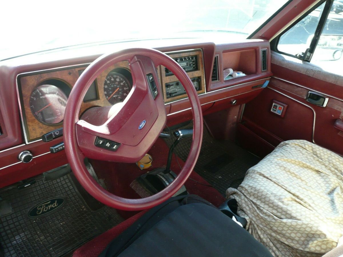 1986 White Ford Ranger Extended Cab Pickup