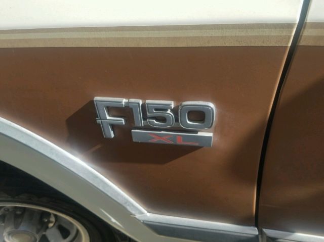 1986 Tan Ford F-150