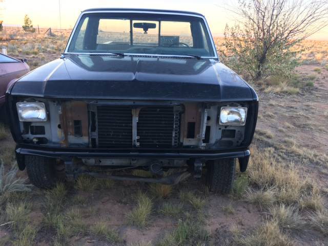 1986 Black Ford F-150 Standard Cab Pickup