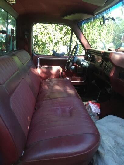 1986 Aqua/Dark Teal Ford F-250