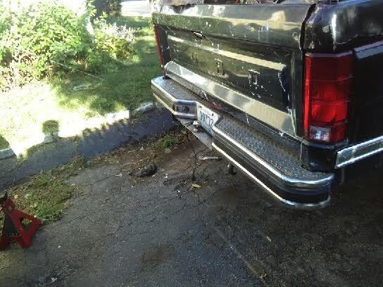 1986 Aqua/Dark Teal Ford F-250