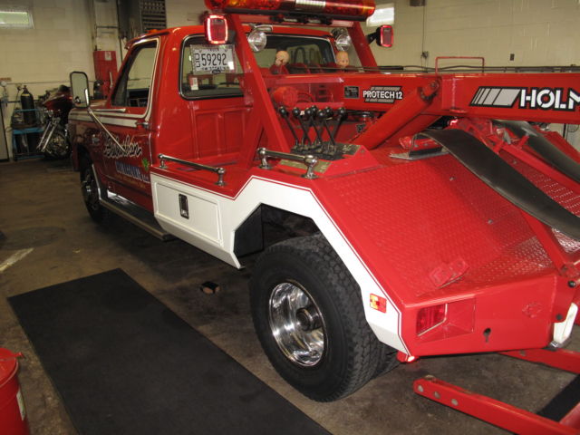 1986 Red Ford F-350