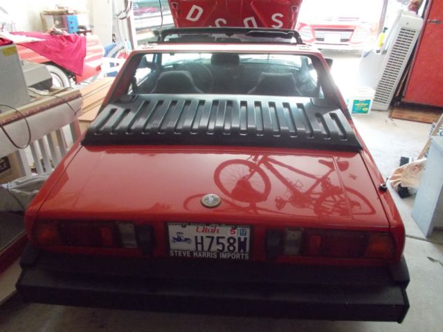 1986 Red Fiat Other