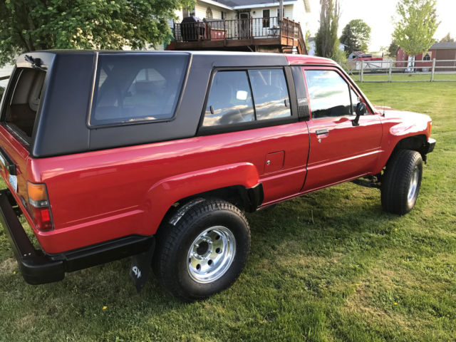 1986 Red Toyota 4Runner SUV
