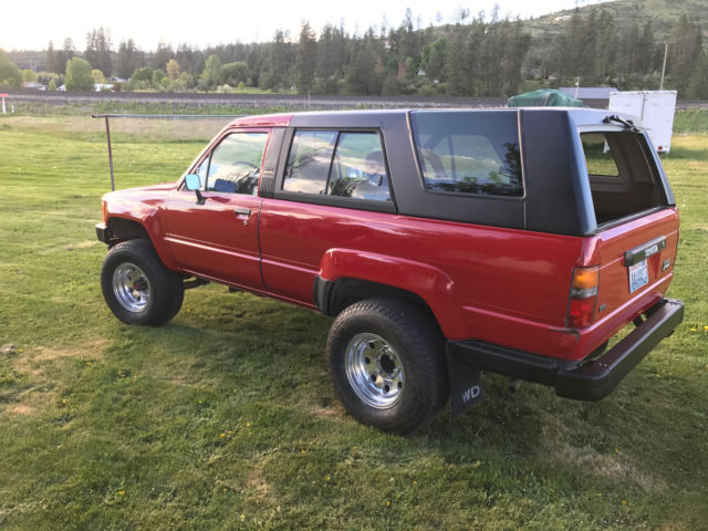 1986 Red Toyota 4Runner SUV