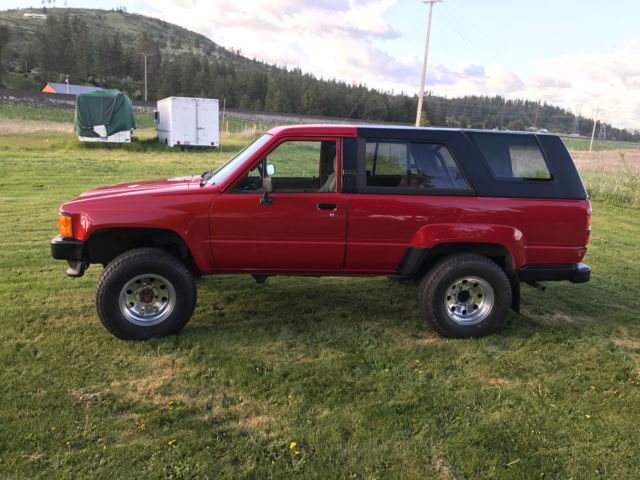 1986 Red Toyota 4Runner SUV