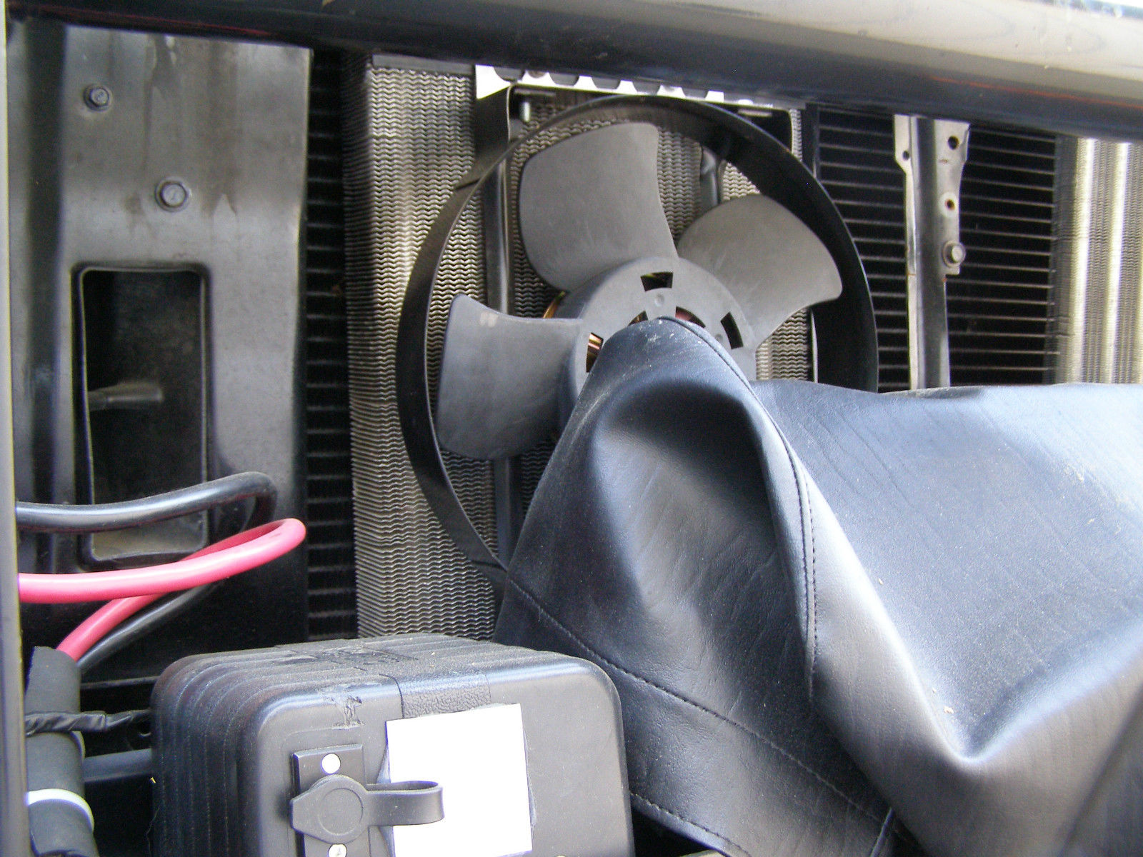 1986 Blue Ford Bronco Sport Utility